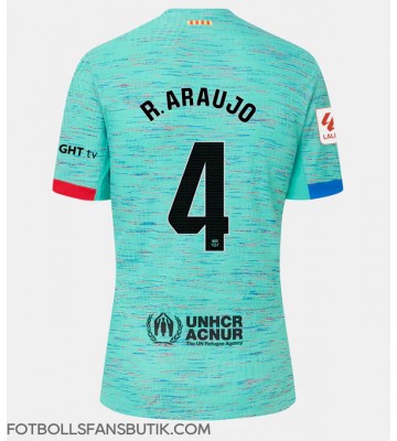 Barcelona Ronald Araujo #4 Replika Tredje Tröja Damer 2023-24 Kortärmad